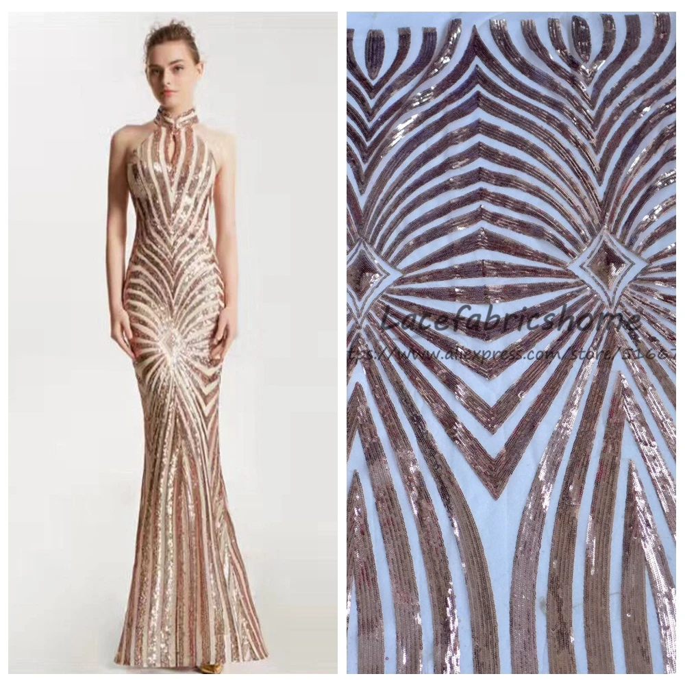 Модная сетчатая ткань с блестками и вышивкой, золотистая/Серебристая/Розовая/красная, кружевная ткань, 130 см
Модная сетчатая ткань с блестками и вышивкой, золотистая/Серебристая/Розовая/красная, кружевная ткань, 130 см