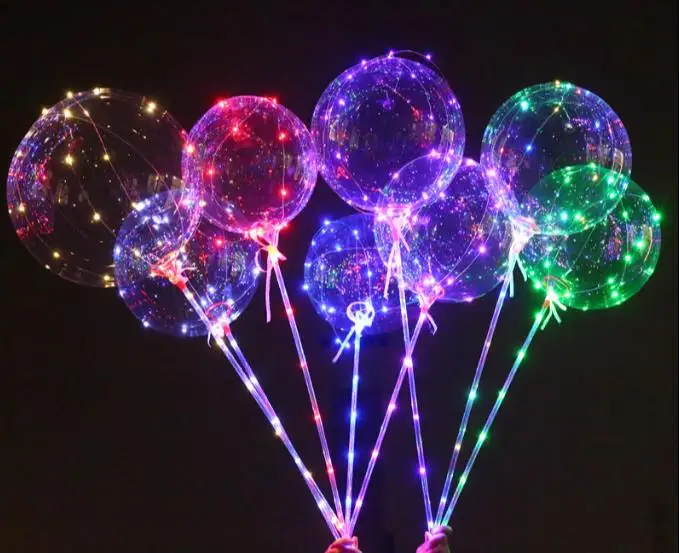 18 inch Clear Bubble Balloon With Led Strip Copper Wire Luminous Led Balloons For wedding Decorations birthday party Supplies
18 inch Clear Bubble Balloon With Led Strip Copper Wire Luminous Led Balloons For wedding Decorations birthday party Supplies