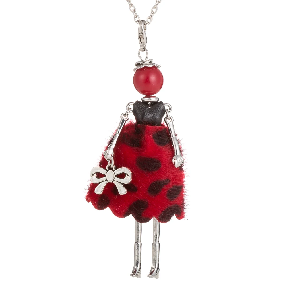 Newest doll pendant necklace sales girl female charm women jewelry wholesale handmade Christmas gift winter long chain fashion
Newest doll pendant necklace sales girl female charm women jewelry wholesale handmade Christmas gift winter long chain fashion