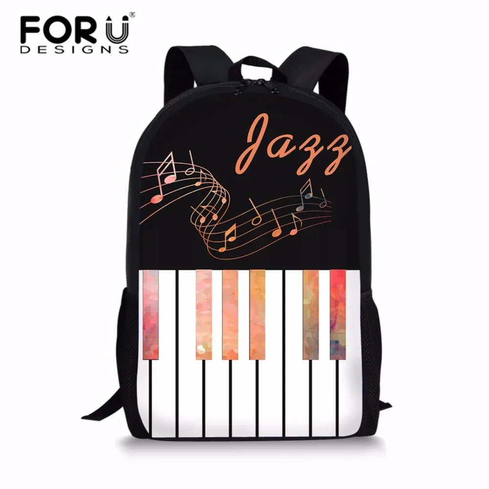 FORUDESIGNS 16 inch Daypacks Musical Note Printed School Backpack for Kids Boy Backpack Preppy Children Personality Bagpack
FORUDESIGNS 16 inch Daypacks Musical Note Printed School Backpack for Kids Boy Backpack Preppy Children Personality Bagpack