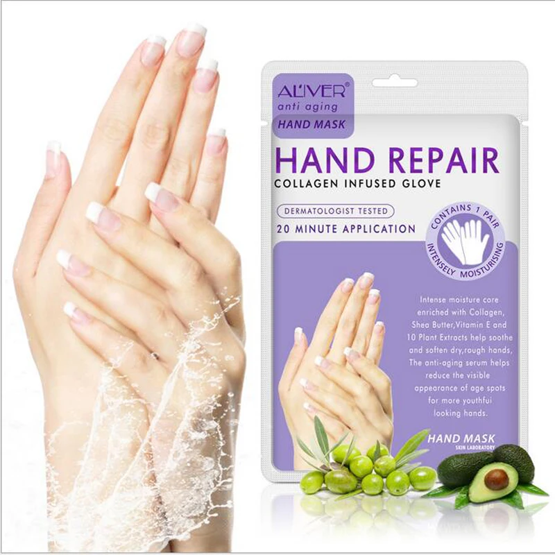 10pcs ALIVER Soft Hand Mask Moisturizing Silk Skiing Improves Dry Exfoliating Hand Care
10pcs ALIVER Soft Hand Mask Moisturizing Silk Skiing Improves Dry Exfoliating Hand Care