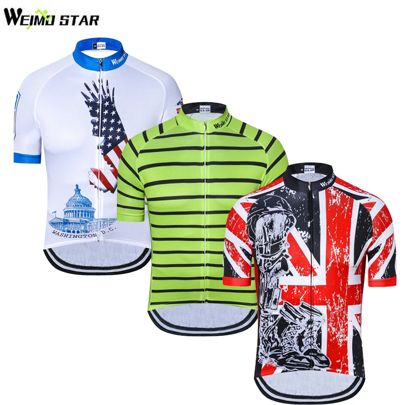 Weimostar USA Mens Cycling Jersey Bicicleta Short Sleeve Outdoor Sport Bicycle Cycling Clothing MTB Bike Jersey Ropa Ciclismo
Weimostar USA Mens Cycling Jersey Bicicleta Short Sleeve Outdoor Sport Bicycle Cycling Clothing MTB Bike Jersey Ropa Ciclismo