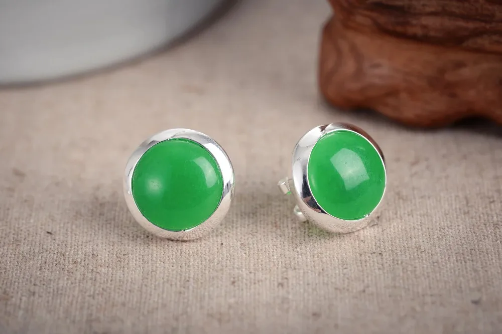 Luxury Girls Earrings New Pair Natural Green gem Gems 925 Sterling Marcasite jewelry Style EARRING for women jewelry
Luxury Girls Earrings New Pair Natural Green gem Gems 925 Sterling Marcasite jewelry Style EARRING for women jewelry