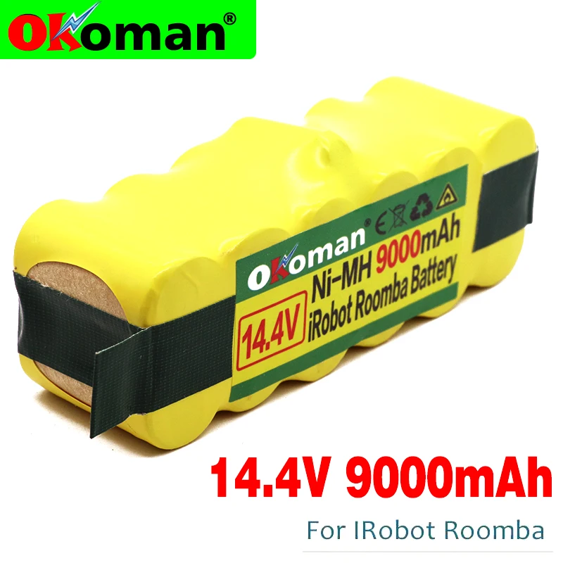 14 4 В 9000 мАч батарея для iRobot Roomba 500 600 700 800 900 серия пылесос roomba 620 650 770 780 800|Комплекты