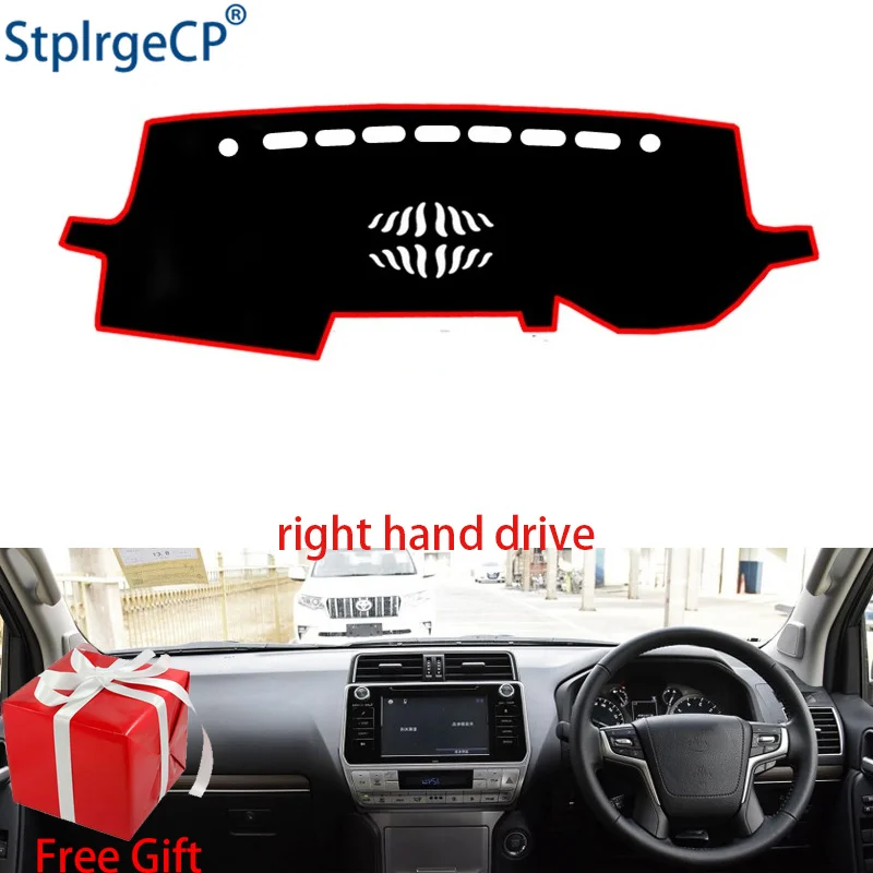 Car Dashboard Cover Mat for Toyota prado 2010 2011 2012-2019 Right Hand Drive Dashmat Pad Dash Mat Covers Dashboard Accessories
Car Dashboard Cover Mat for Toyota prado 2010 2011 2012-2019 Right Hand Drive Dashmat Pad Dash Mat Covers Dashboard Accessories
