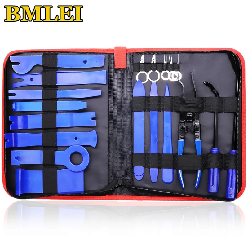 Auto Trim Removal Tool Car Radio Removal Tool for Door Panel Clips Car Radio Window Molding Upholstery Marine Fastener Removal
Auto Trim Removal Tool Car Radio Removal Tool for Door Panel Clips Car Radio Window Molding Upholstery Marine Fastener Removal