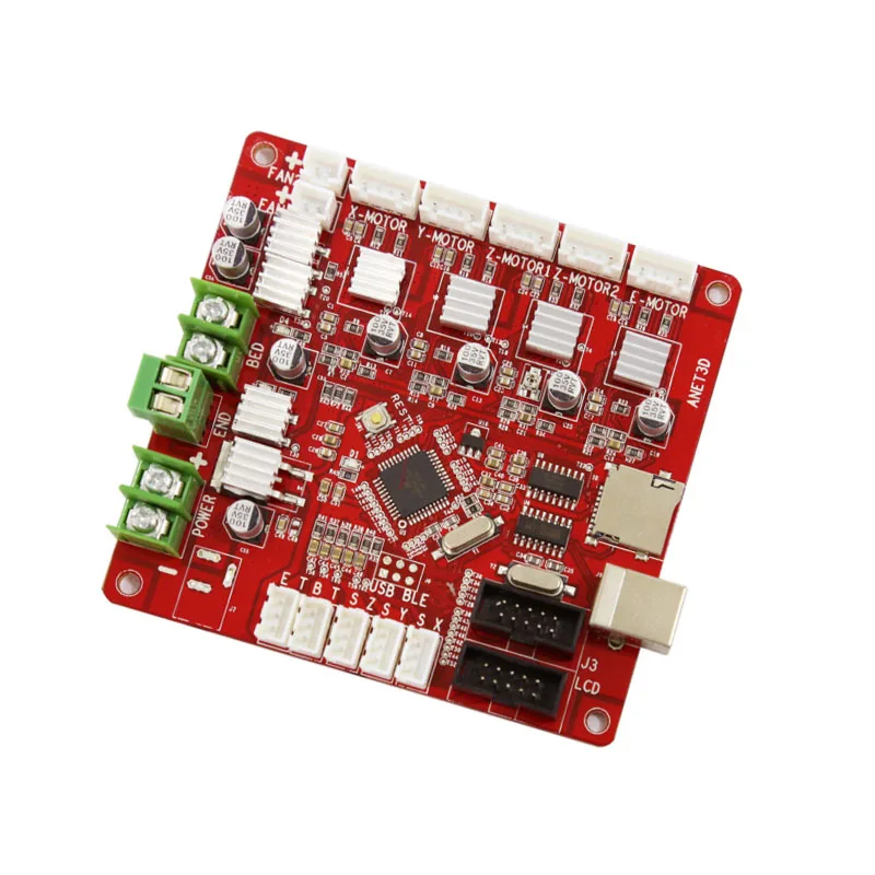 Anet A6 A8 E10 E12 Auto/Normal V1.15 3d printer mainboard control board Update motherboard V1.0 RepRap Ramps1.4
Anet A6 A8 E10 E12 Auto/Normal V1.15 3d printer mainboard control board Update motherboard V1.0 RepRap Ramps1.4