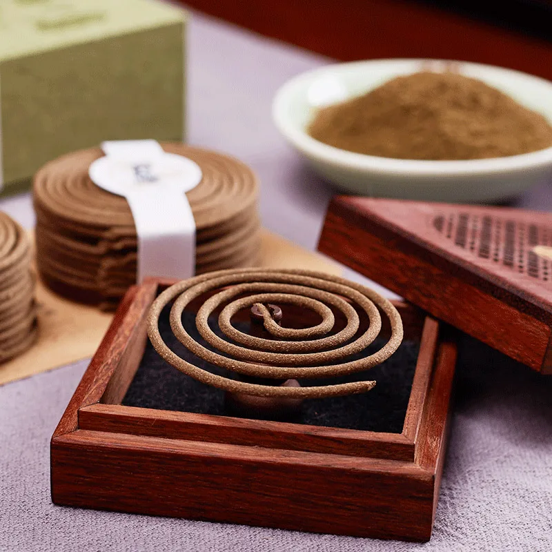 40 Coil /box 2 / 4 Hours Natural Health Wormwood Incense Chinese Coil Incense Repellent Purifying Air Office Fragrant Good Sleep
40 Coil /box 2 / 4 Hours Natural Health Wormwood Incense Chinese Coil Incense Repellent Purifying Air Office Fragrant Good Sleep