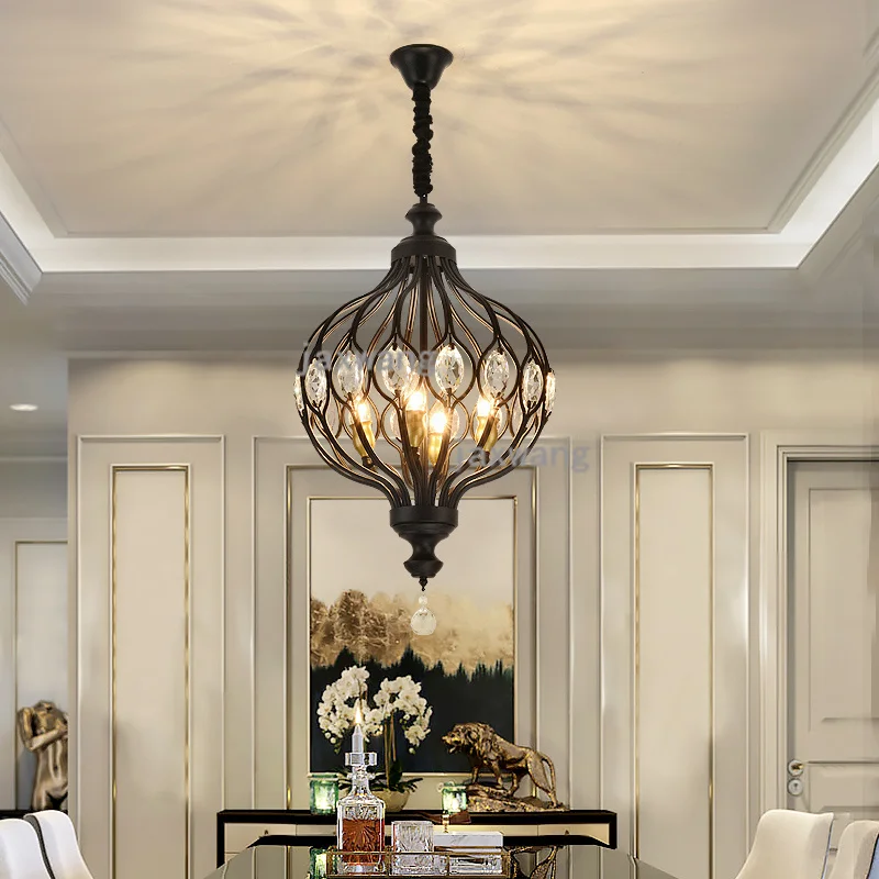 Luxury Led Pendant Lights Lustre Crystal Bedroom Living Room Dining Decor Art Hanging Lamp Reading Light Fixtures | Лампы и освещение