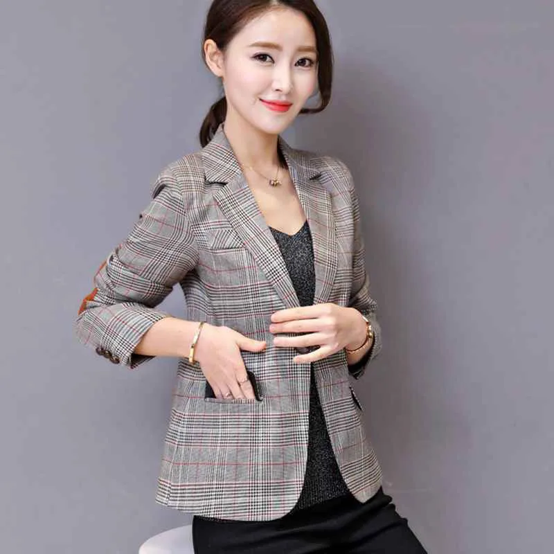 Payment LANLOJER Blazer Woman Plaid Print Full Sleeve Office Lady Notched Button Casual Women Blazers Button Decor 866#
Payment LANLOJER Blazer Woman Plaid Print Full Sleeve Office Lady Notched Button Casual Women Blazers Button Decor 866#
