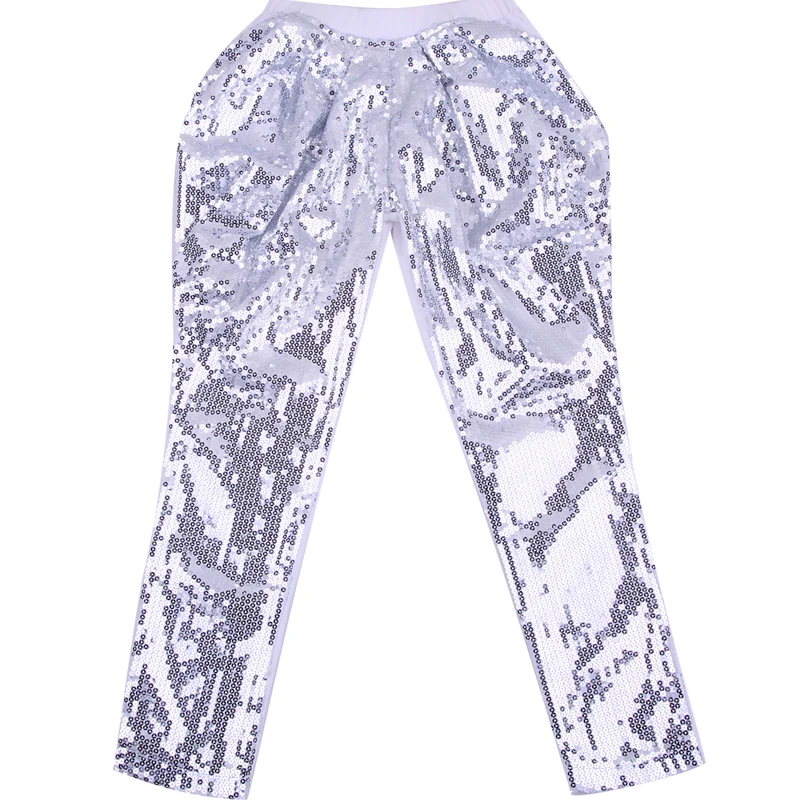 Jazz Dance Costumes Sequins Trousers Boys Streetwear Performance Clothing Kid Stage Wear Children Hip Hop Dancing Pants DN2963-0
Jazz Dance Costumes Sequins Trousers Boys Streetwear Performance Clothing Kid Stage Wear Children Hip Hop Dancing Pants DN2963-0