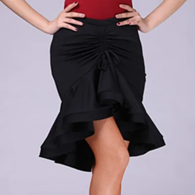 New Latin Dance Skirt Women/Lady Competition Fishtail Dress Ballroom Cha Salsa Rumba Dancing For Dancer S-3XL | Тематическая одежда