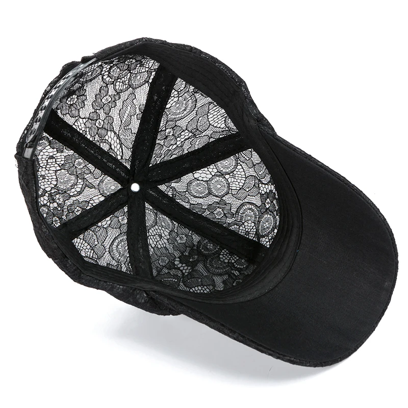 Summer Lace Hat Baseball Cap For Women Sun Hats Breathable Mesh Girls Snapback Hip Hop Fashion Female Caps Gorras Adjustable
Summer Lace Hat Baseball Cap For Women Sun Hats Breathable Mesh Girls Snapback Hip Hop Fashion Female Caps Gorras Adjustable