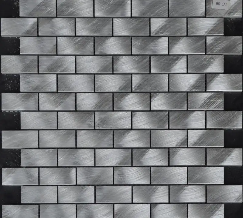 aluminum alloy metal strip mosaic tiles HMM1002B for backsplash kitchen wall sticker bathroom floor tile free shipping
aluminum alloy metal strip mosaic tiles HMM1002B for backsplash kitchen wall sticker bathroom floor tile free shipping