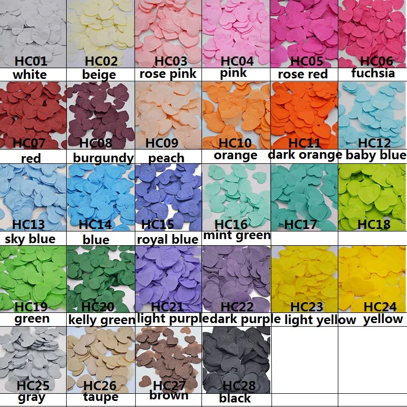 1000Pcs/bag 2.5cm Heart Shape Tissue Paper Confetti Wedding Party Confetti Table Decoration Baby Shower Decorative Supplies 
1000Pcs/bag 2.5cm Heart Shape Tissue Paper Confetti Wedding Party Confetti Table Decoration Baby Shower Decorative Supplies