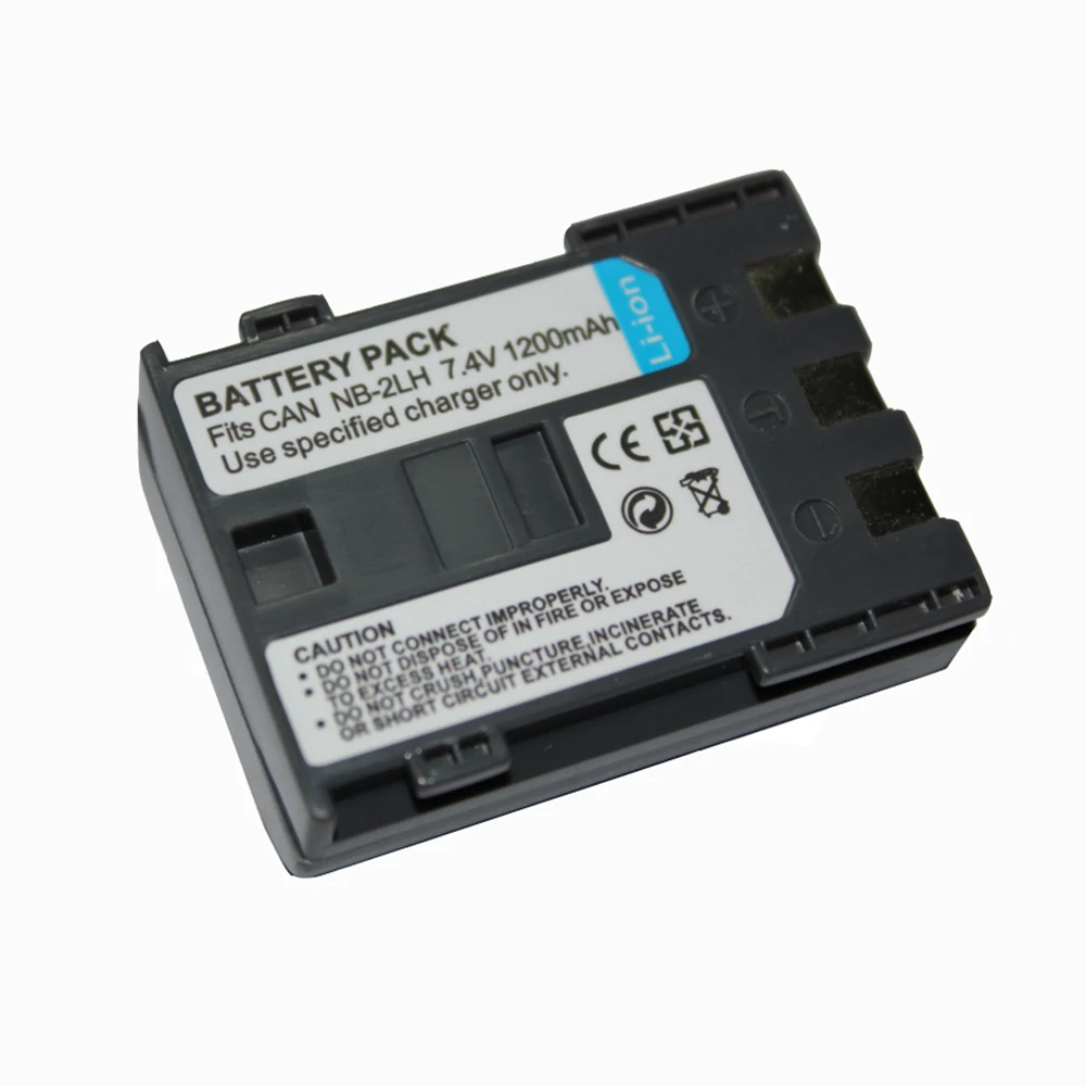 7.4V 1200mAh NB-2L NB 2L NB-2LH NB 2LH Replacement Camera Battery For Canon Rebel XT XTi 350D 400D G9 G7 S80 S70 S30 Wholesale
7.4V 1200mAh NB-2L NB 2L NB-2LH NB 2LH Replacement Camera Battery For Canon Rebel XT XTi 350D 400D G9 G7 S80 S70 S30 Wholesale