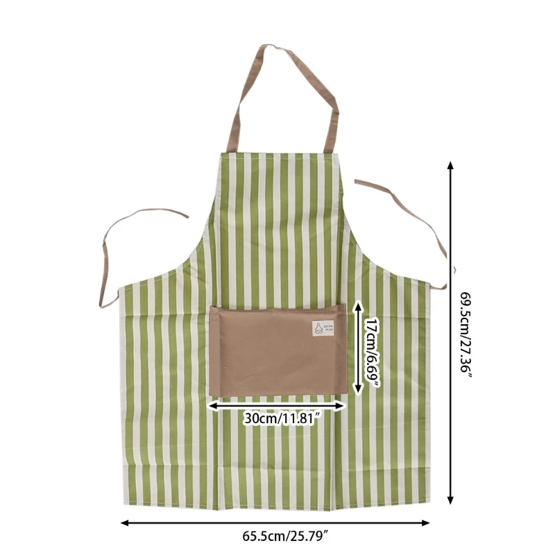 New Stripe Apron Waterproof Home Kitchen Restaurant Chef Cooking Dress for Men Women
New Stripe Apron Waterproof Home Kitchen Restaurant Chef Cooking Dress for Men Women