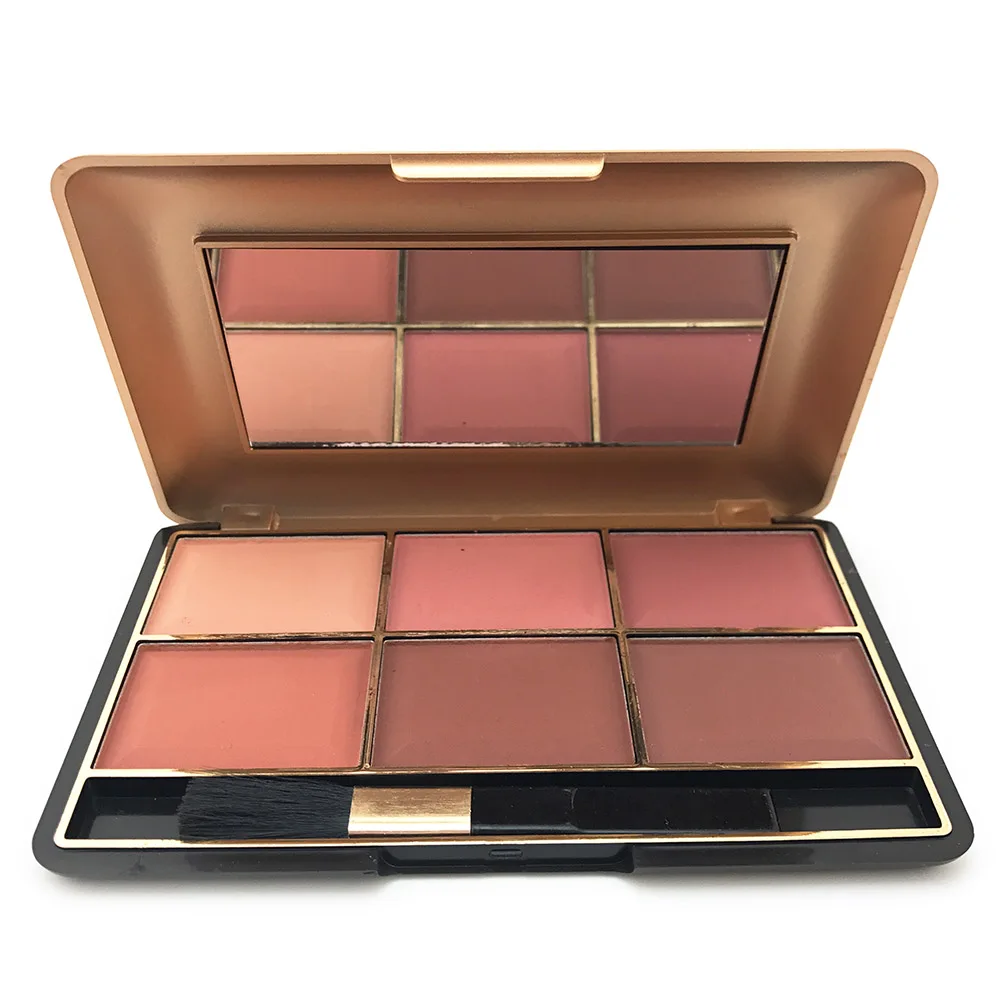 2018 Professional Makeup Blush Long Lasting 6 Color Minerals Powder Retro Face Base Blush Bronzer Contour Make Up Palette
2018 Professional Makeup Blush Long Lasting 6 Color Minerals Powder Retro Face Base Blush Bronzer Contour Make Up Palette