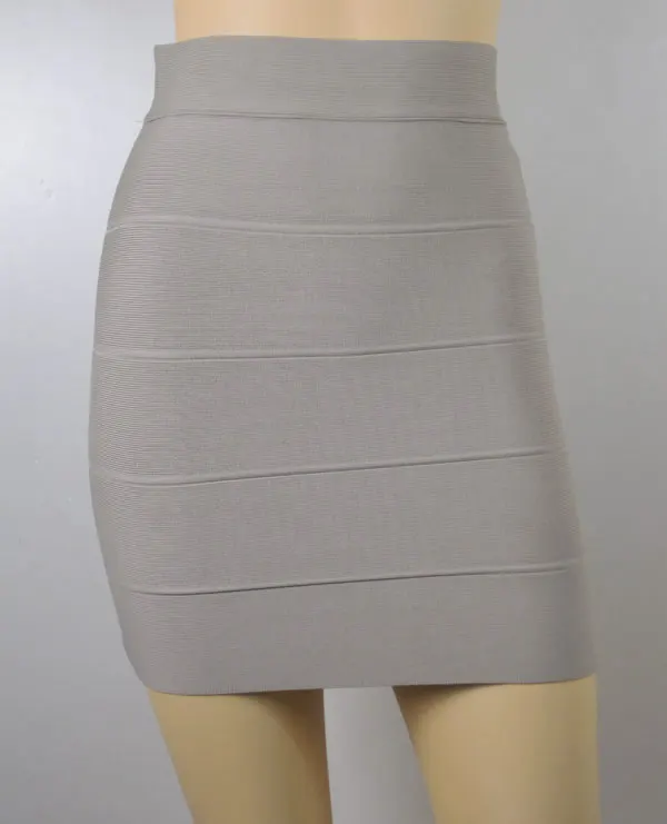 Women Bandage Skirts Sexy White Gray Party Bodycon Mini Skirt
Women Bandage Skirts Sexy White Gray Party Bodycon Mini Skirt