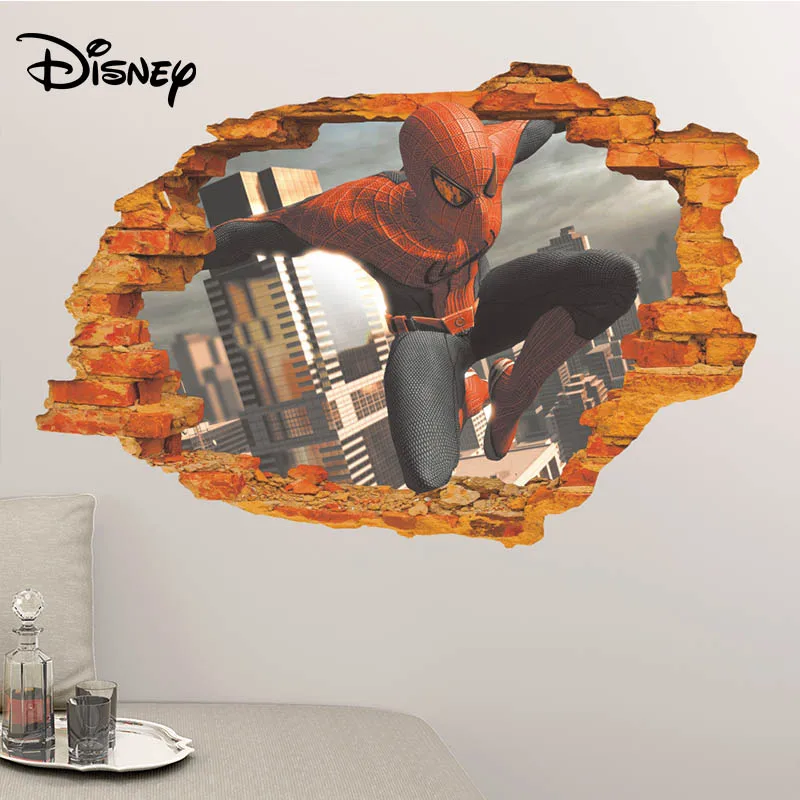 Disney hot sale 3d stereo stickers three-dimensional broken wall spiderman children's room kindergarten environment stickers
Disney hot sale 3d stereo stickers three-dimensional broken wall spiderman children's room kindergarten environment stickers