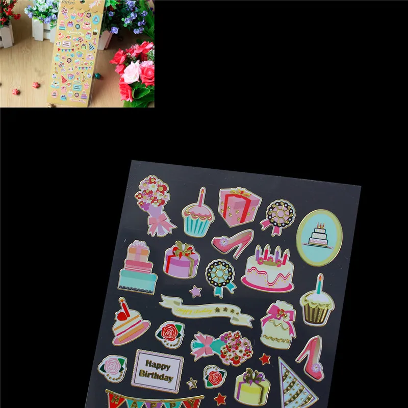 Easter PVC DIY Decorative Paper Scrapbook Stickers Cake At Random Mixed Pattern For Birthday Party Decoration Gift Packing 2PCs
Easter PVC DIY Decorative Paper Scrapbook Stickers Cake At Random Mixed Pattern For Birthday Party Decoration Gift Packing 2PCs