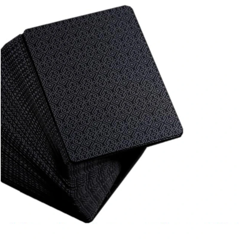 Quality Plastic PVC Poker Waterproof Black Playing Cards Creative Gift Durable Poker
Quality Plastic PVC Poker Waterproof Black Playing Cards Creative Gift Durable Poker