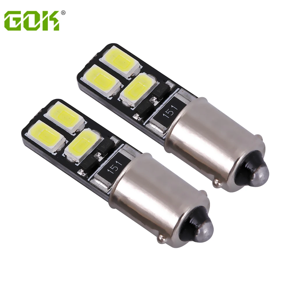 Wholesale 10PCS New Canbus BA9S led canbus 6SMD 5630/5730 LED Bulb Vehicle Car Canbus Light ba9s led T4W T10 W5W SMD Led Bulb
Wholesale 10PCS New Canbus BA9S led canbus 6SMD 5630/5730 LED Bulb Vehicle Car Canbus Light ba9s led T4W T10 W5W SMD Led Bulb