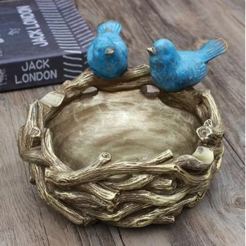 Rustic vintage bird nest crafts, creative storage tray, home desktop decorations, beautiful birds, Christmas birthday gifts
Rustic vintage bird nest crafts, creative storage tray, home desktop decorations, beautiful birds, Christmas birthday gifts
