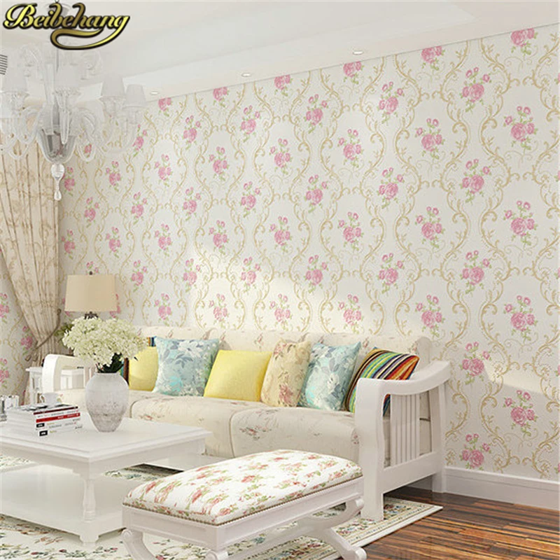 beibehang papel de parede 3D Emboss rose Wallpaper For Walls Bedroom Wall Covering modern Vintage pink Floral Wall paper roll
beibehang papel de parede 3D Emboss rose Wallpaper For Walls Bedroom Wall Covering modern Vintage pink Floral Wall paper roll