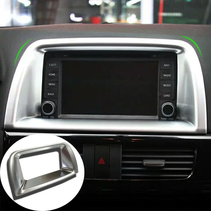 Автомобильные аксессуары, подходят для Mazda CX-5 CX5 2015-2016, хромированная крышка рамы навигации ABS, отделка консоли, 1 шт.
Автомобильные аксессуары, подходят для Mazda CX-5 CX5 2015-2016, хромированная крышка рамы навигации ABS, отделка консоли, 1 шт.