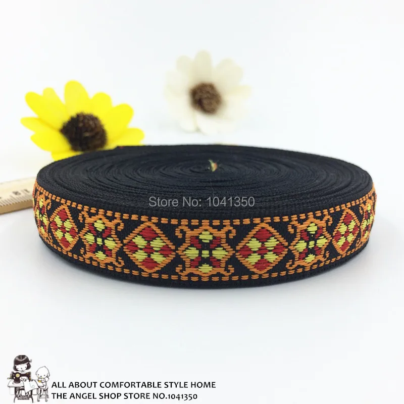 5/8"16mm 20yards/lot Craft Accessories Ribbon Laciness Black Woven Jacquard Ribbon With Colored Geometric Patterns Free shipping
5/8"16mm 20yards/lot Craft Accessories Ribbon Laciness Black Woven Jacquard Ribbon With Colored Geometric Patterns Free shipping