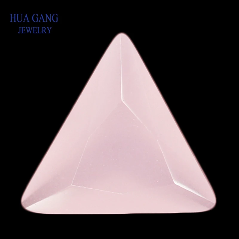 Pink Translucent Triangle Shape Princess Cut Loose Glass Beads Synthetic Gems For Jewelry Size 3x3~8x8mm Free Shipping
Pink Translucent Triangle Shape Princess Cut Loose Glass Beads Synthetic Gems For Jewelry Size 3x3~8x8mm Free Shipping