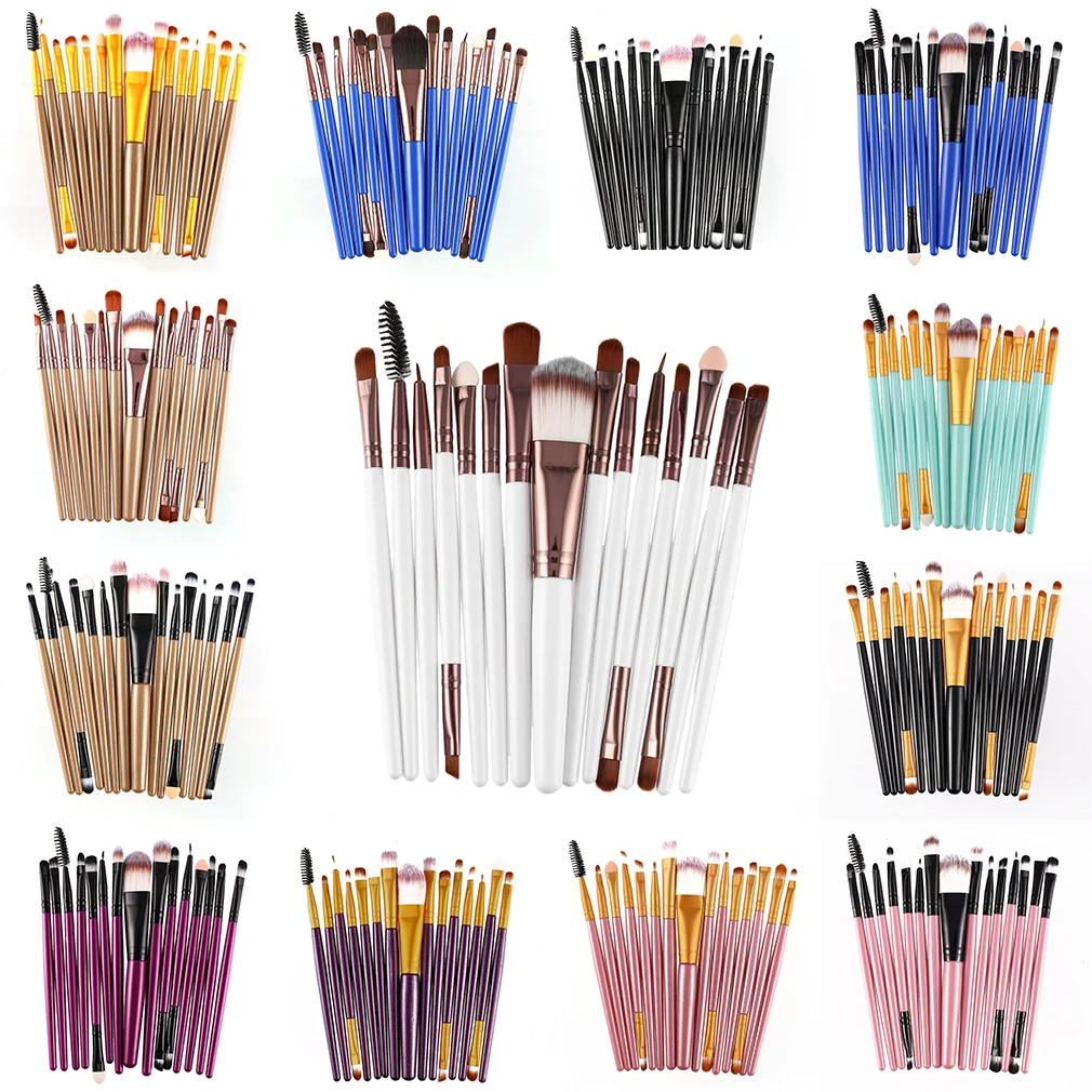 15Pcs Pro Makeup Brushes Set Eyelash Lip Foundation Powder Eye Shadow Brow Eyeliner Brush Cosmetic Make Up Brush Beauty Tool Kit
15Pcs Pro Makeup Brushes Set Eyelash Lip Foundation Powder Eye Shadow Brow Eyeliner Brush Cosmetic Make Up Brush Beauty Tool Kit