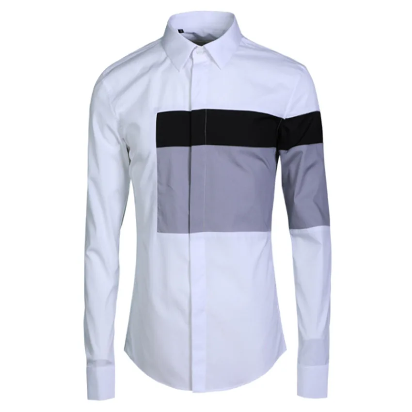 New Classic Black And White Coloured Men Fashion Casual long slveeve Shirts high quality cotton plus size M L XL 2XL 3XL 4XL
New Classic Black And White Coloured Men Fashion Casual long slveeve Shirts high quality cotton plus size M L XL 2XL 3XL 4XL