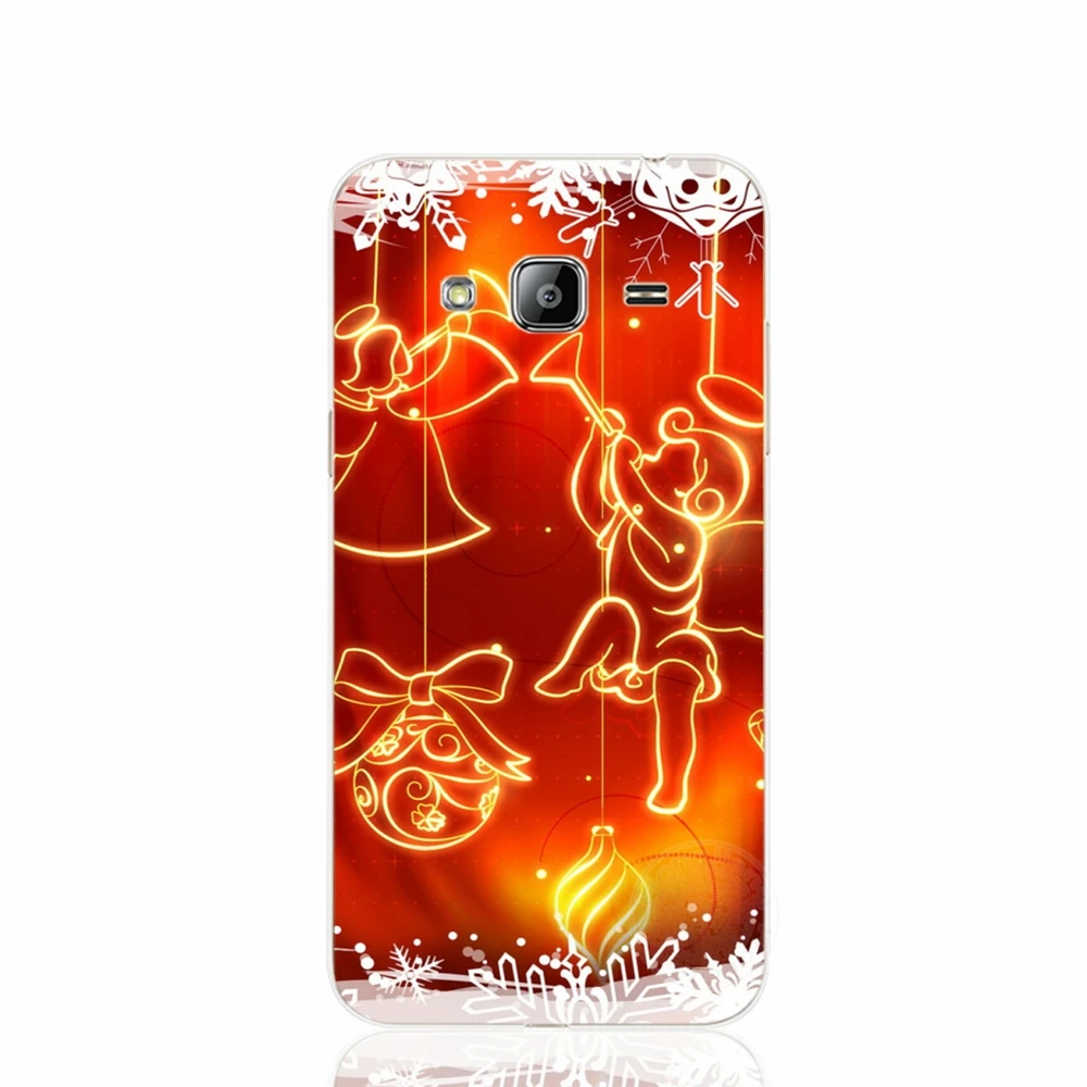 HAMEINUO Рождественский чехол для телефона Samsung Galaxy J1 J2 J3 J5 J7 MINI ACE 2016 2015 | Мобильные