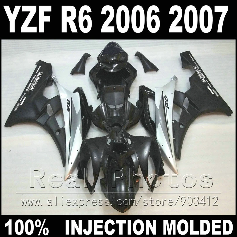 NEW plastic parts for YAMAHA R6 fairing kit 06 07 Injection molding grey matte black 2006 2007 YZF R6 fairings
NEW plastic parts for YAMAHA R6 fairing kit 06 07 Injection molding grey matte black 2006 2007 YZF R6 fairings