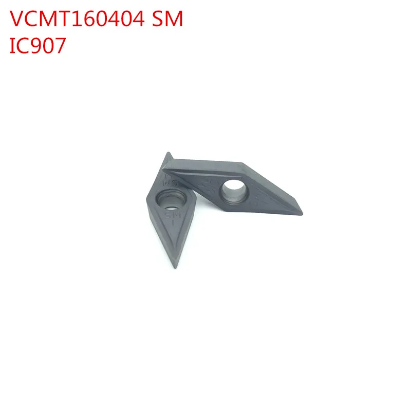20pcs Internal Turning Tools VCMT160404 SM IC907 Carbide inserts Lathe cutter Cutting Tool CNC Tools Tokarnyy
20pcs Internal Turning Tools VCMT160404 SM IC907 Carbide inserts Lathe cutter Cutting Tool CNC Tools Tokarnyy