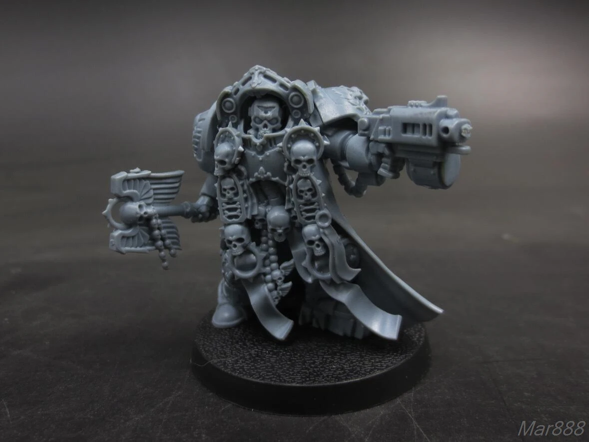 Терминатор Chaplain с основанием в разобранном виде|Игровые фигурки и трансформеры| |