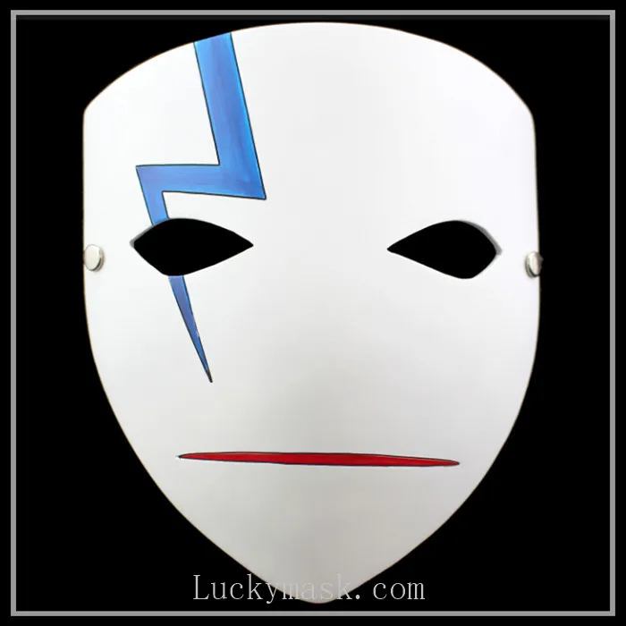 2016 100% Resin Hallowmas Darker Than Black Japanese Anime Smile Hei lee Hei Li Cosplay Thunder Ghost Mask for Halloween Party
2016 100% Resin Hallowmas Darker Than Black Japanese Anime Smile Hei lee Hei Li Cosplay Thunder Ghost Mask for Halloween Party