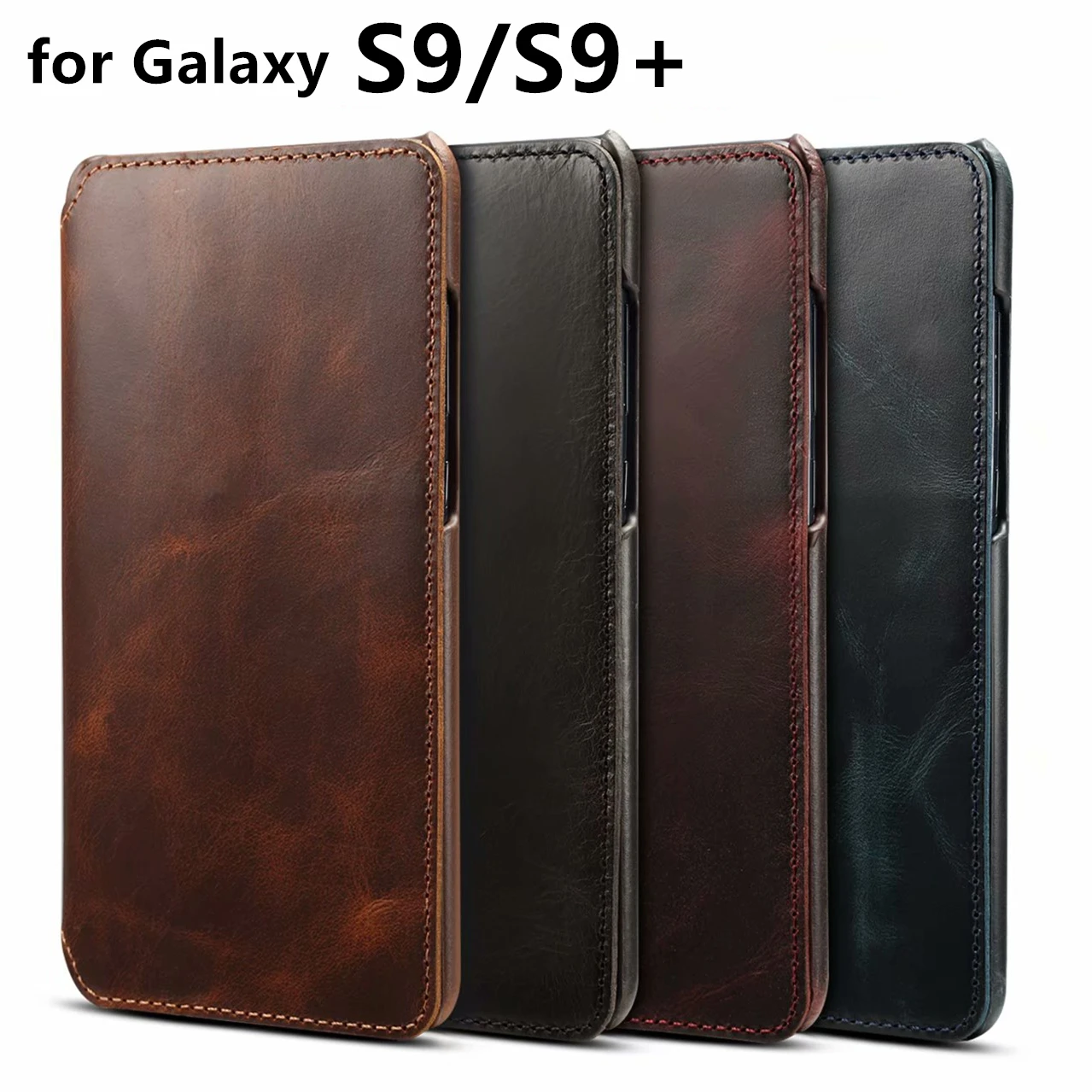 Premium Retro Leather Case For Samsung S9 Protective Shell Flip Cover For Samsung Galaxy S9+plus Business Retro Luxury
Premium Retro Leather Case For Samsung S9 Protective Shell Flip Cover For Samsung Galaxy S9+plus Business Retro Luxury