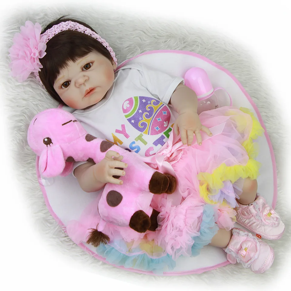Bebe силиконовая кукла для новорожденных, игрушки 23 дюйма, полностью виниловая кукла принцессы для маленьких девочек, кукла высокого качеств...
Bebe силиконовая кукла для новорожденных, игрушки 23 дюйма, полностью виниловая кукла принцессы для маленьких девочек, кукла высокого качеств...