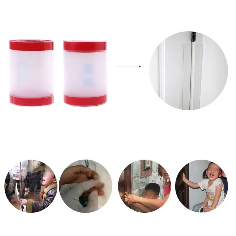 Clear Child Safety Door Hinge Protector Cover Finger Pinch Guard Baby Security for The Back of Door Domestic Kindergarten School
Clear Child Safety Door Hinge Protector Cover Finger Pinch Guard Baby Security for The Back of Door Domestic Kindergarten School