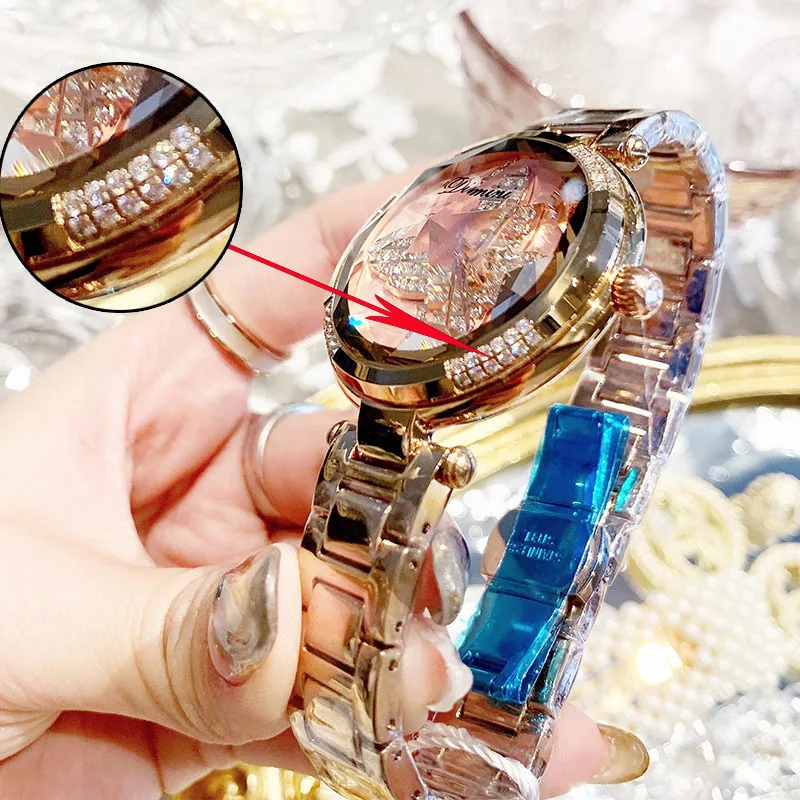 2019 Top Brand Luxury Women Watches Woman Crystal Quartz Ladies Wrist Watches Clock Creative Female Women Watch Relogio Feminino
2019 Top Brand Luxury Women Watches Woman Crystal Quartz Ladies Wrist Watches Clock Creative Female Women Watch Relogio Feminino