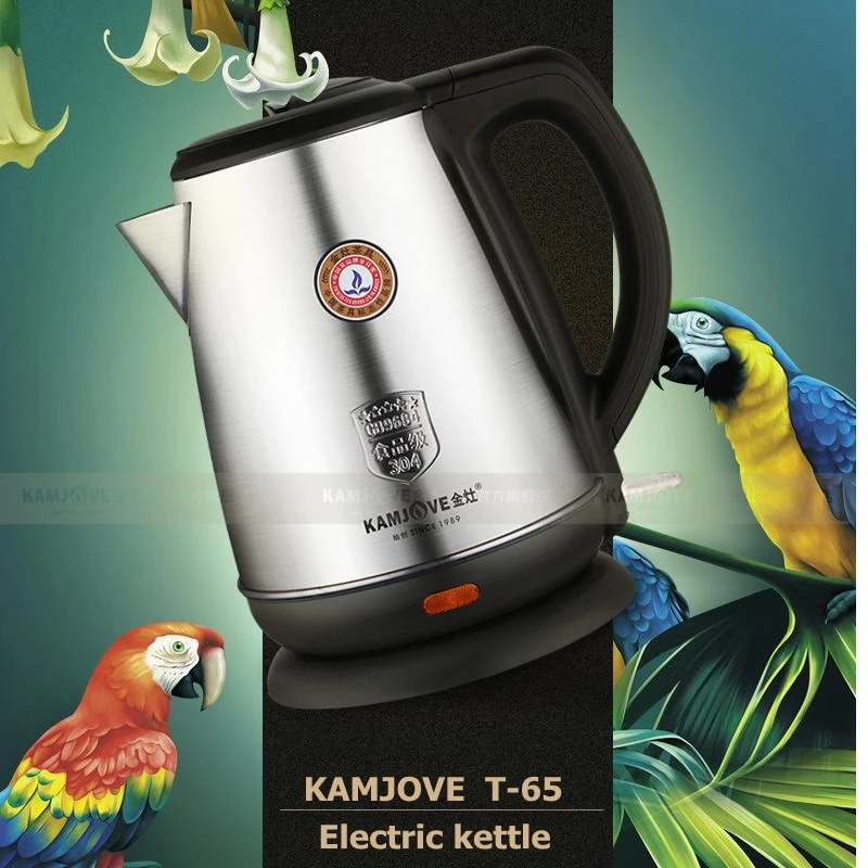 KAMJOVE T-65 stainless steel electric kettle Heat preservation electric teapot automatic large capacity kettle
KAMJOVE T-65 stainless steel electric kettle Heat preservation electric teapot automatic large capacity kettle