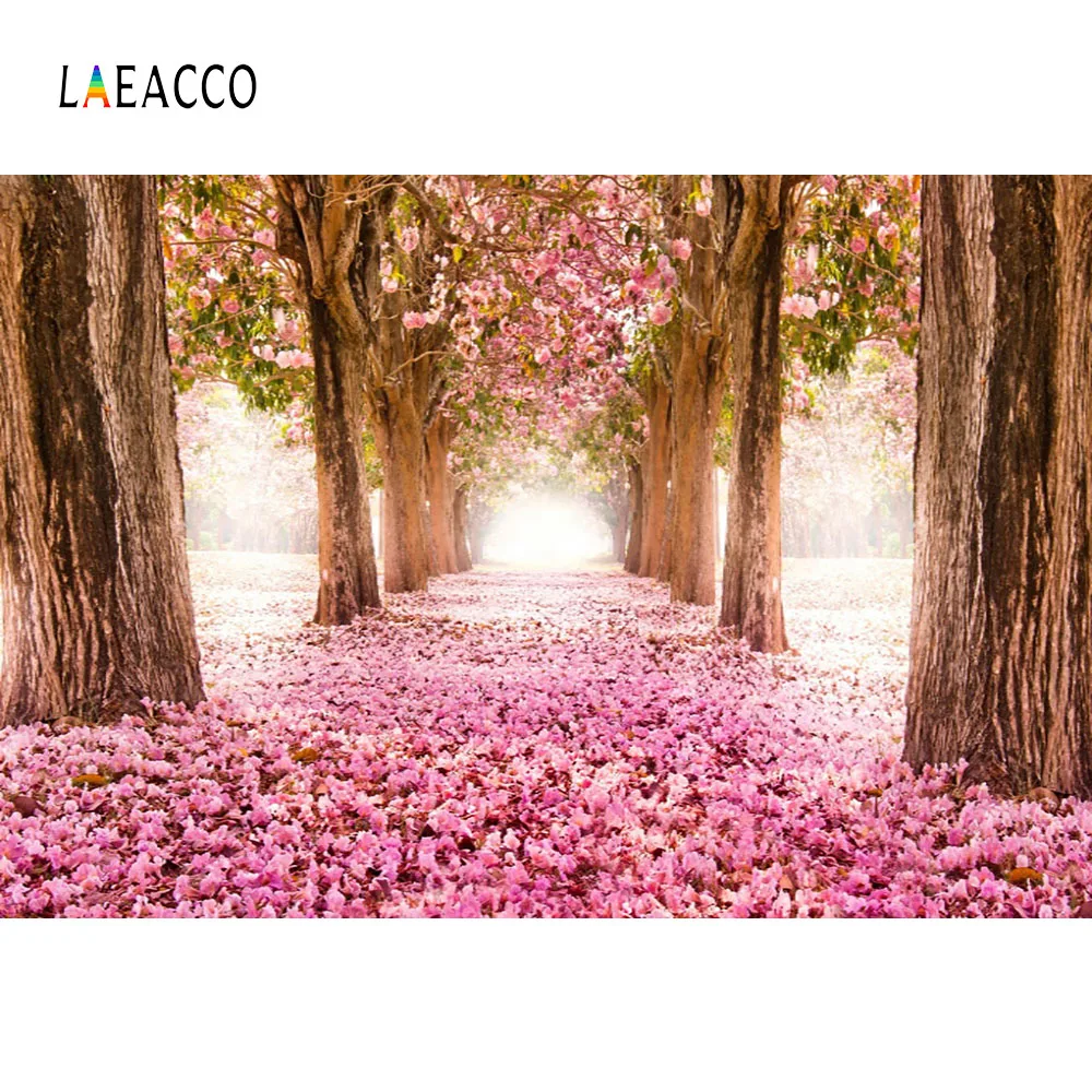 Laeacco Sweet Pink Flowers Tree Pathway Scenic Baby Photography Backgrounds Customized Photographic Backdrops For Photo Studio
Laeacco Sweet Pink Flowers Tree Pathway Scenic Baby Photography Backgrounds Customized Photographic Backdrops For Photo Studio