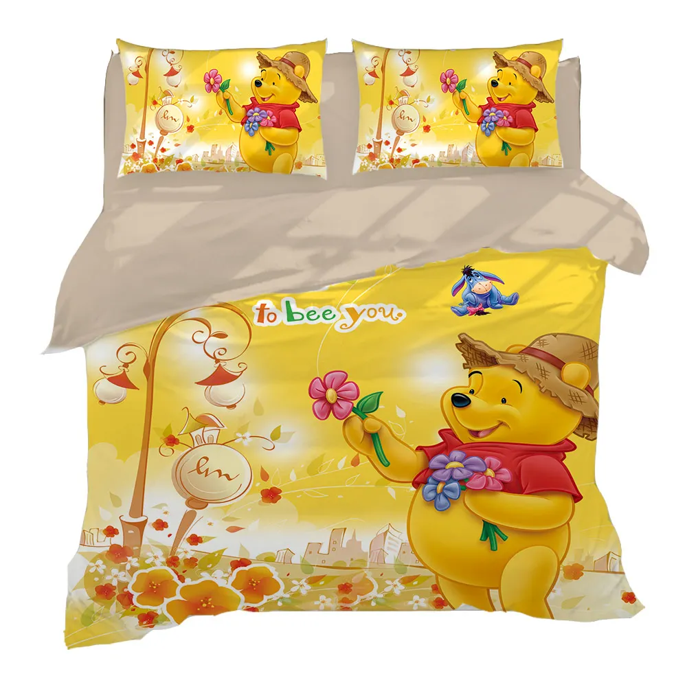 Winnie the Pooh bedding set for kids bed twin size quilt duvet covers bedroom decora double linens single queen coverlets 3 pcs
Winnie the Pooh bedding set for kids bed twin size quilt duvet covers bedroom decora double linens single queen coverlets 3 pcs