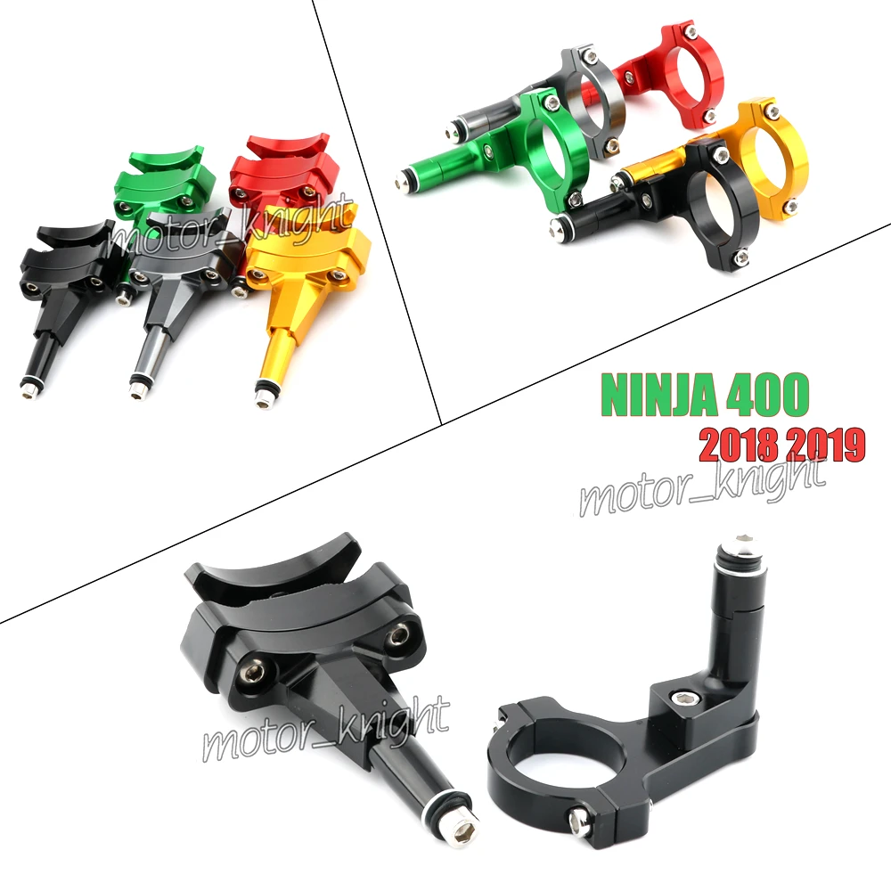 Motorcycle cnc Stabilizer Damper Complete Steering Mounting Bracket For ER6F Ninja650 2012-2016 ER4F Ninja400 2016-2019
Motorcycle cnc Stabilizer Damper Complete Steering Mounting Bracket For ER6F Ninja650 2012-2016 ER4F Ninja400 2016-2019