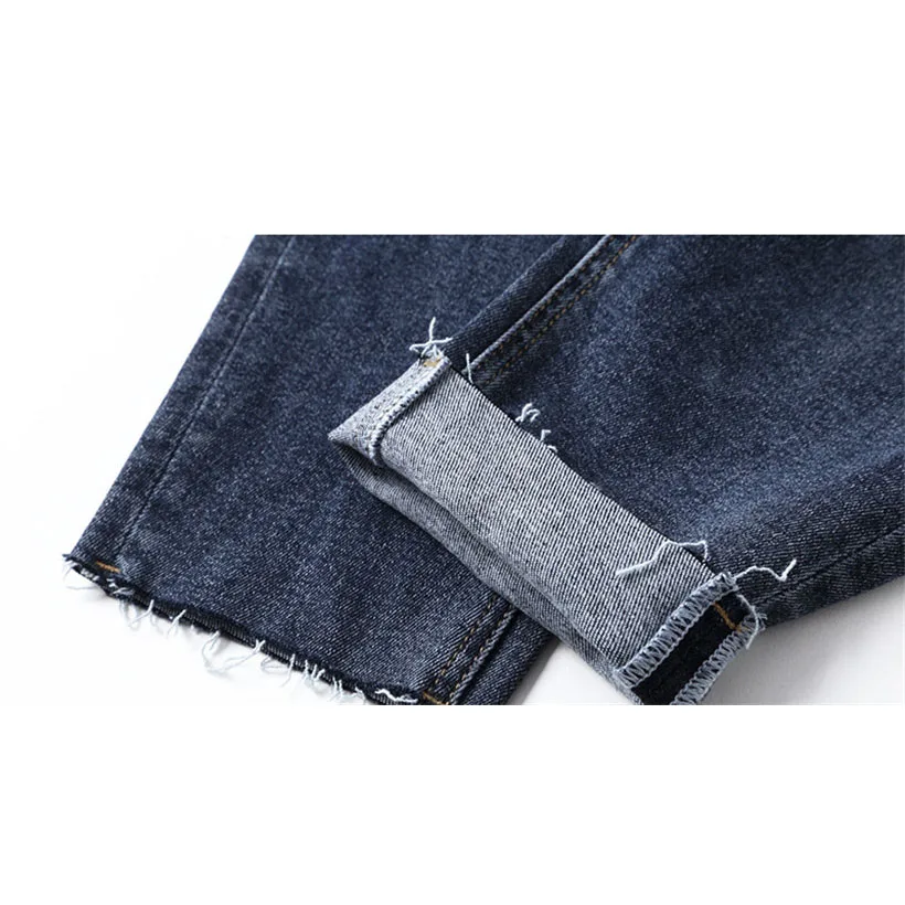 2021 Spring New women's Cotton Stretch Jeans Pants Fit Denim Trousers female Brand Fashion Nine-point jeans woman Pencil pants
2021 Spring New women's Cotton Stretch Jeans Pants Fit Denim Trousers female Brand Fashion Nine-point jeans woman Pencil pants