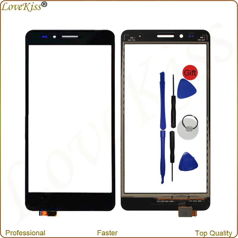 Новый 5 "сенсорный экран для Huawei Honor 5X GR5 сенсорный дигитайзер панель передняя