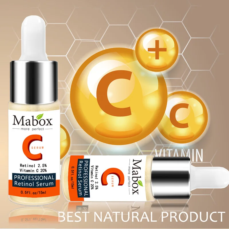 1PCS Vitamin C Face Serum Whitening Serum Hyaluronic Acid Face Cream Remover Freckle Spots Anti-aging Skin Care Essence TSLM1
1PCS Vitamin C Face Serum Whitening Serum Hyaluronic Acid Face Cream Remover Freckle Spots Anti-aging Skin Care Essence TSLM1